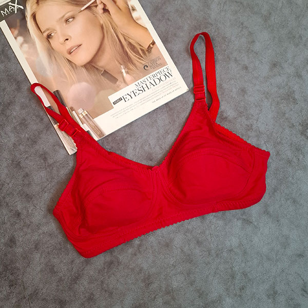 سوتین تک تمام نخ مدل آرامیس(قرمز)